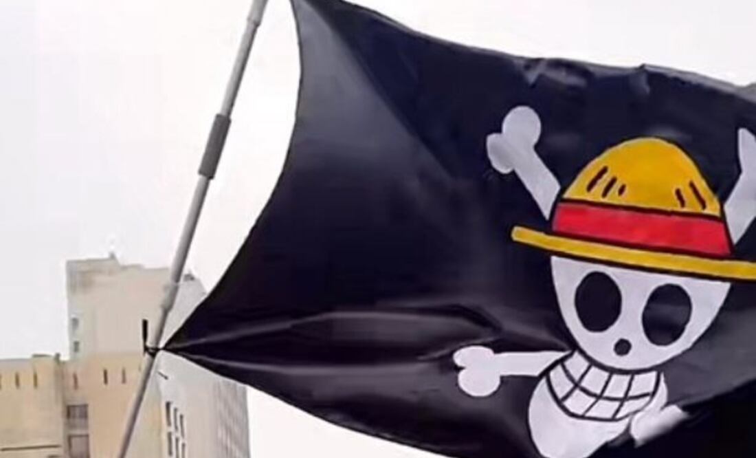 Foto: Redes sociales (¿Quiénes son de la Generación Z y por qué usan la bandera de One Piece?)