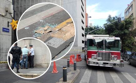Hombre sufre fuertes cortes en el brazo en la Cuauhtémoc, tras caer vidrio de un edificio ¿lo perdió?