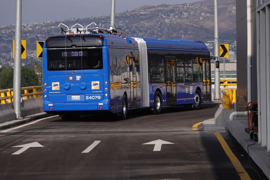 Foto: Cuartoscuro (La extensión del Trolebús Santa Martha – Chalco hacia Ixtapaluca cuenta con una inversión de 2 mil 50 millones de pesos)