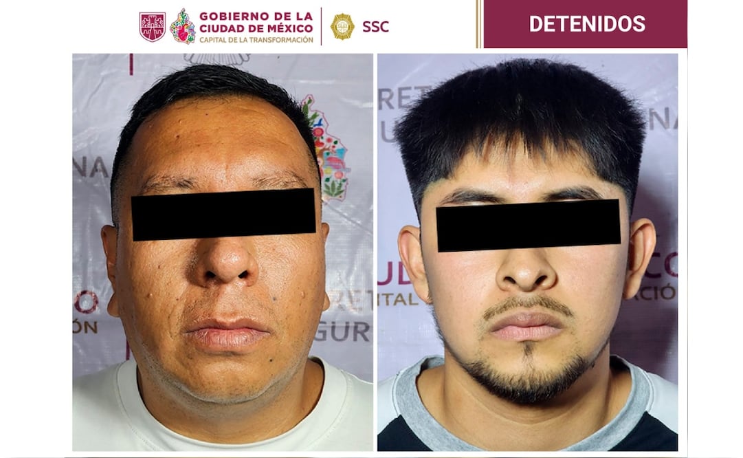Caen José Enrique y Donovan, ligados a La Unión Tepito; les hallan droga en dos cateos. Foto: Especial