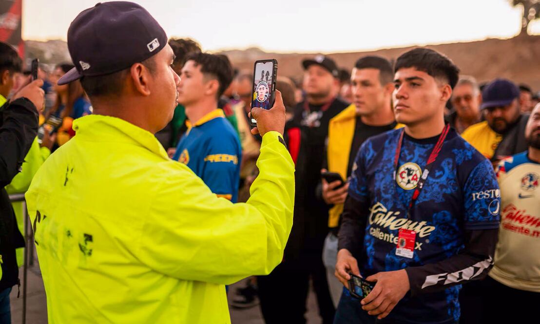 Fan ID en el Estadio Azteca.