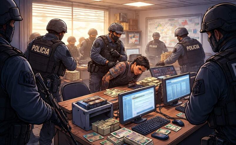 Desmantelan call center dedicado a estafar a adultos mayores en Tecámac, Edomex