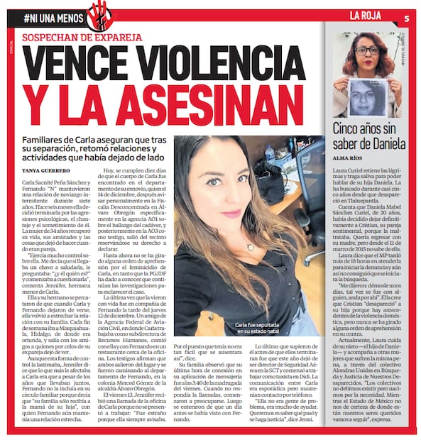 Ni una menos, El Gráfico (Foto: Archivo)