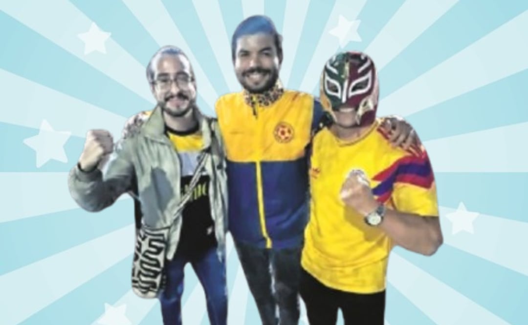 Afición colombiana invade la Arena México durante la despedida de Tiger Mask. Foto: (Sergio Trejo)
