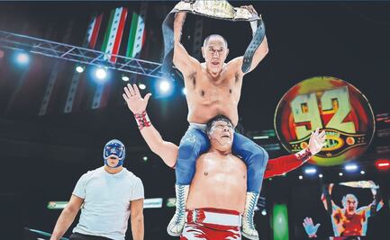 Blue Panther derrotó al Último Guerrero y se apoderó del Campeonato de Peso Abierto MLW