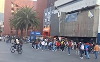 Maestros de la CNTE se mueven por calles de CDMX en “Operación Hormiga” para bloquear calles