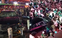 VIDEO: Se le bota la canica y atropella a aficionados en plena celebración en Cabo San Lucas
