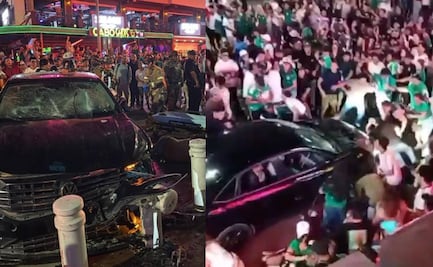 VIDEO: Se le bota la canica y atropella a aficionados en plena celebración en Cabo San Lucas