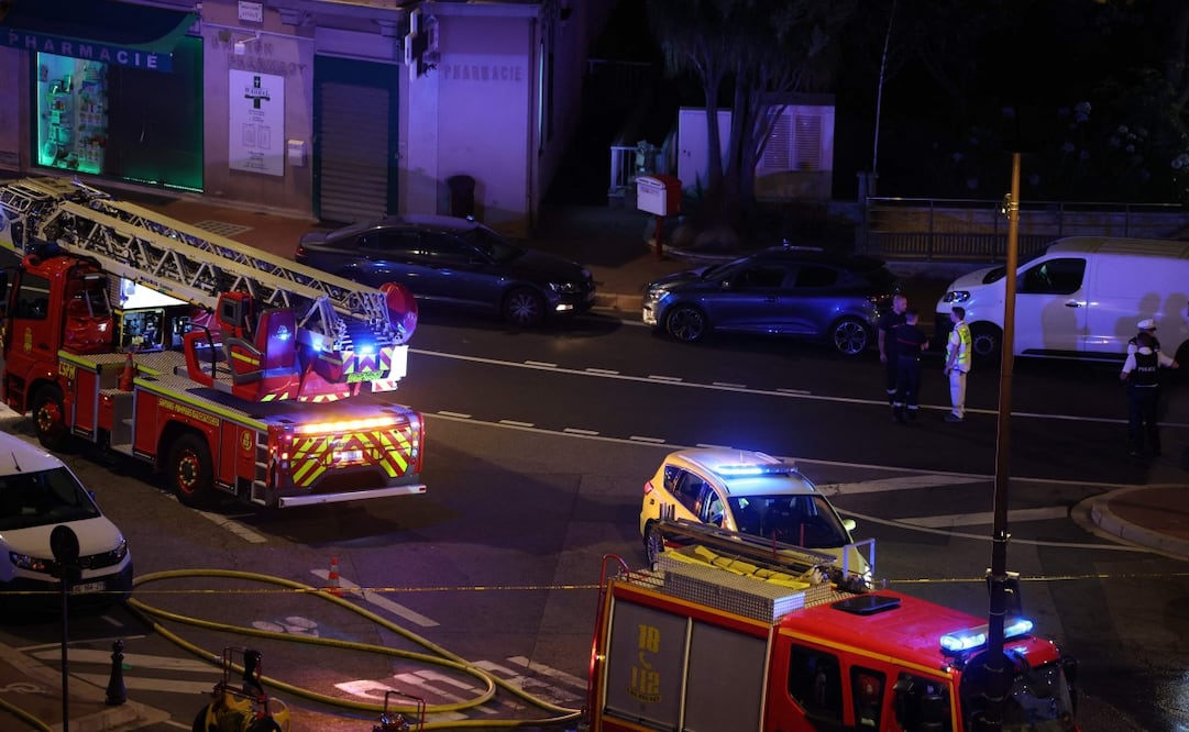 Tres personas resultaron heridas, dos de ellas de gravedad, el lunes por la noche en Mónaco en un probable atentado con un artefacto. Foto: Valery Hache / AFP