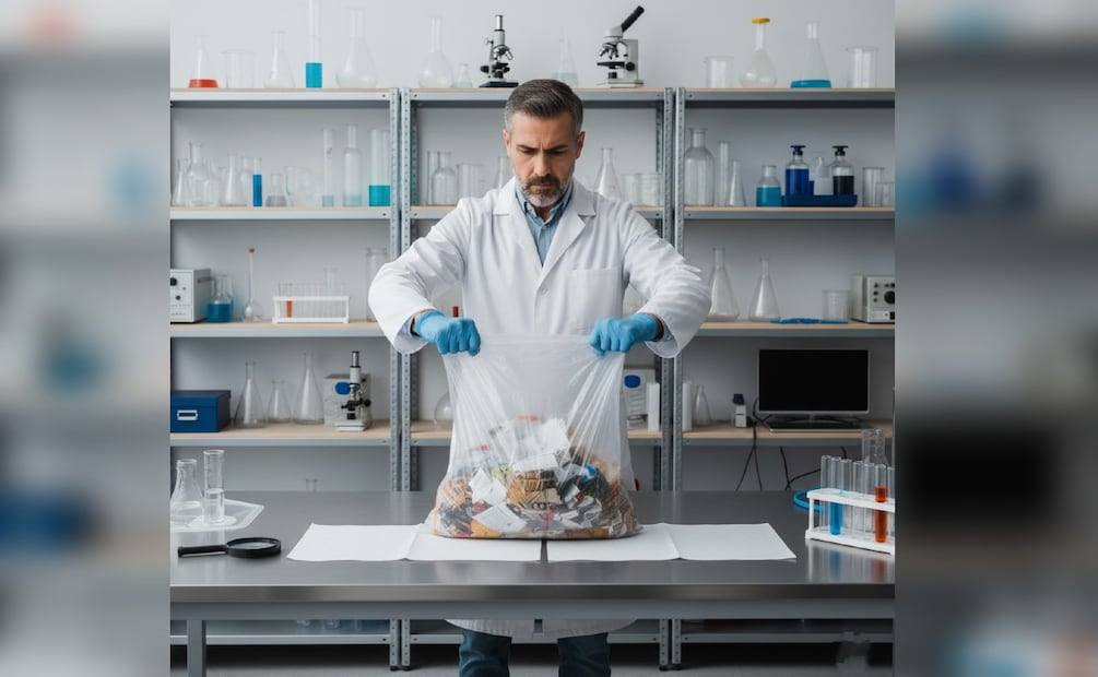 Imagen ilustrativa: IA (La Profeco realizó diferentes pruebas a las bolsas de basura para evaluar su calidad )