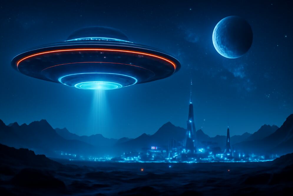 Turismo OVNIS (Foto: Creada con IA)