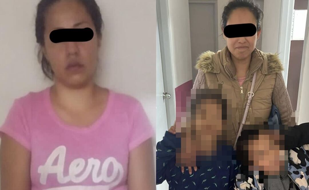 Detienen a señora desalmada que apaleaba a sus hijos de 7 y 8 años, en Ecatepec