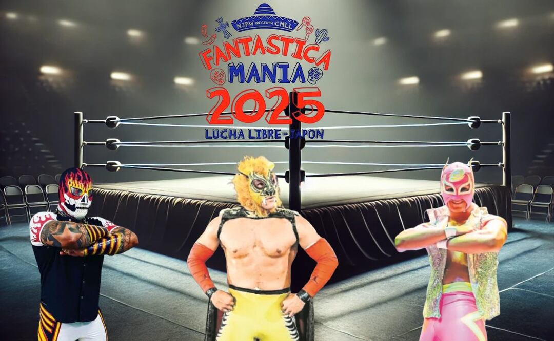 Luchadores del CMLL Listos para Conquistar Japón en FantasticaMania 2025