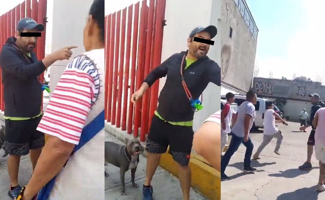 VIDEO: Hombre golpea a mujer que le pidió que le colocará una correa a su perro en la CDMX 