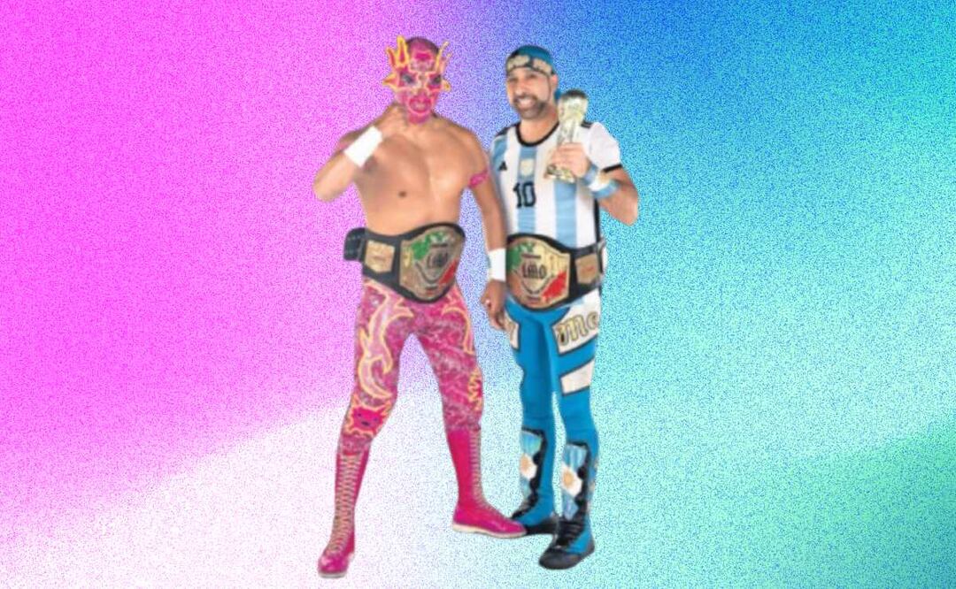 Luchadores mexicanos dominan en LMO: Ajolotl y Dos Caras Jr. hacen historia con Hip Hop Man