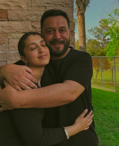Lucas Sugo y su hija (Vía: Instagram)