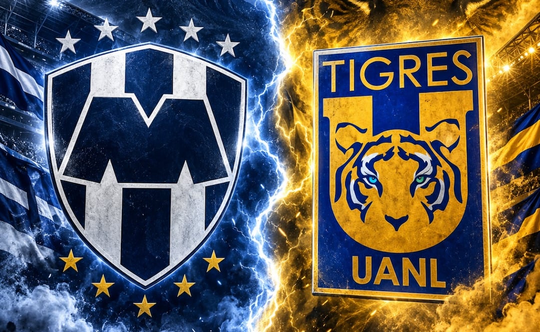 Monterrey vs Tigres. Foto: IA
