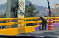 ¿Se acabó el morado? Puentes de CDMX recuperan el amarillo tras críticas por seguridad vial