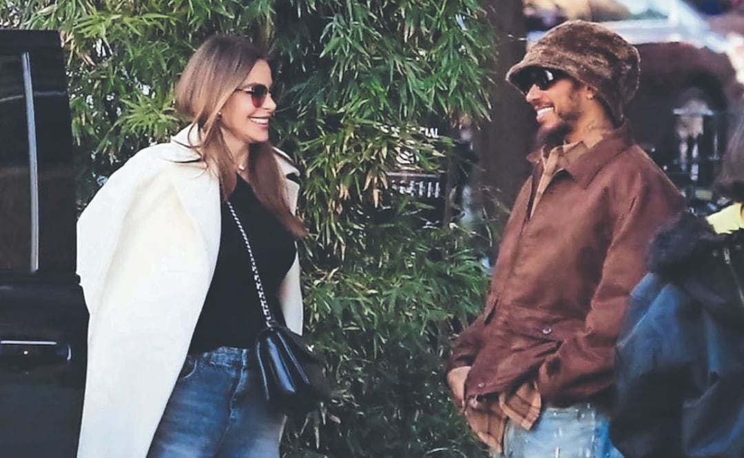 Sofía Vergara y Lewis Hamilton captados coqueteando, encienden los rumores de una relación