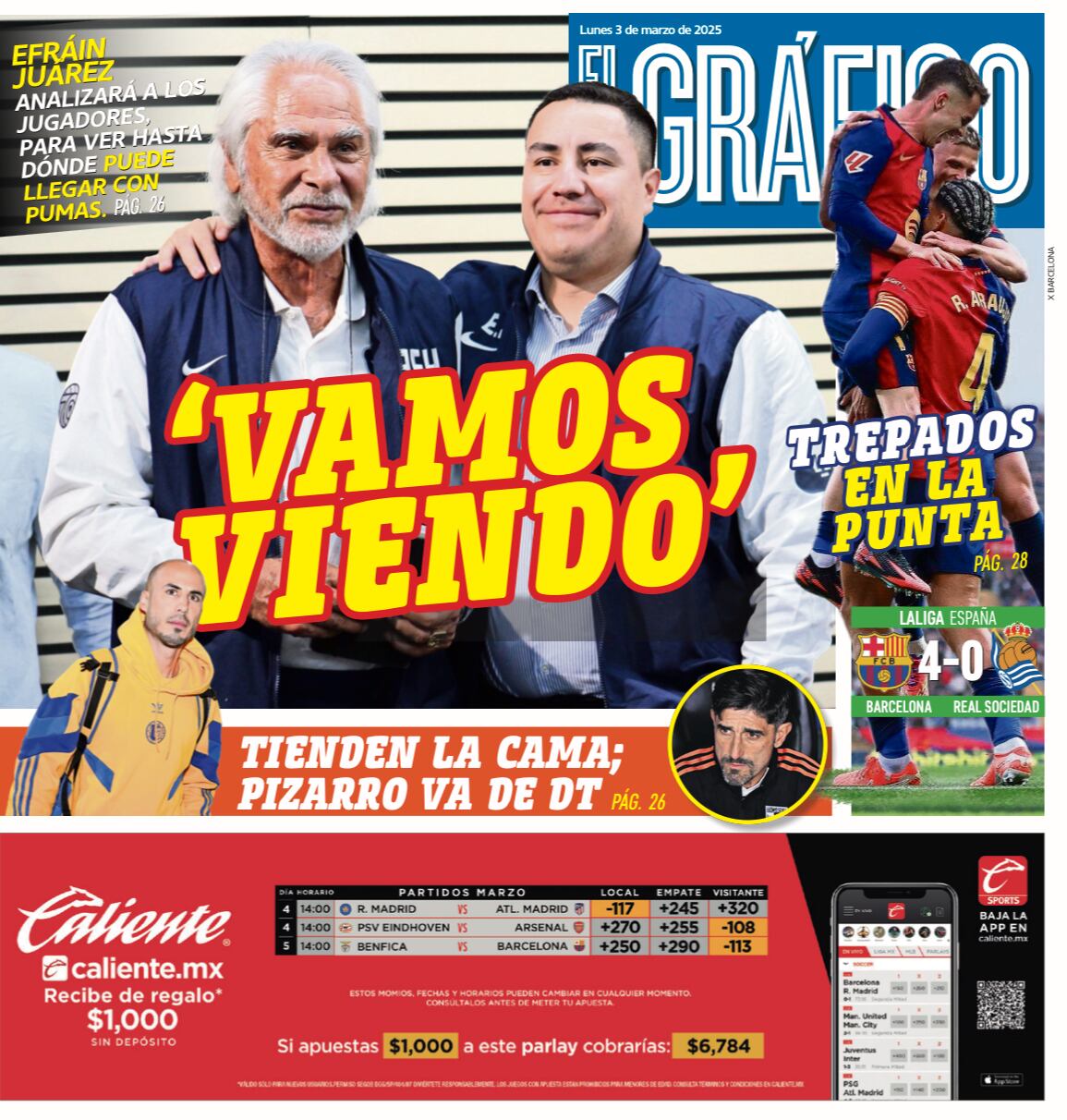 Portada El Gráfico 3 de marzo