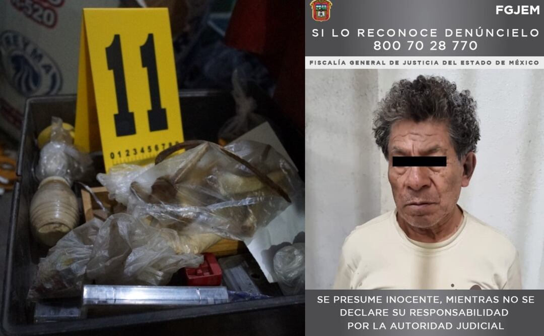 Feminicida que se habría comido a víctima tenía objetos de otras desaparecidas en Edomex