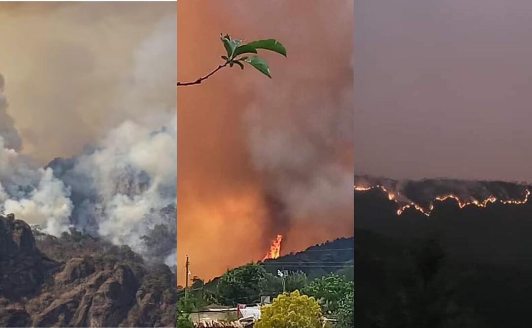 México anda bien prendido y el Edomex encabeza la lista con más incendios