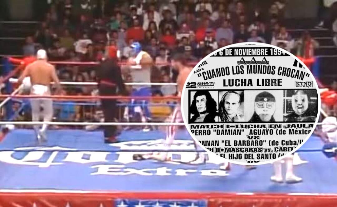Foto. Especiales (WWE y AAA: La función que inspiró el nombre del primer evento de la alianza “Cuando los mundos chocan”)