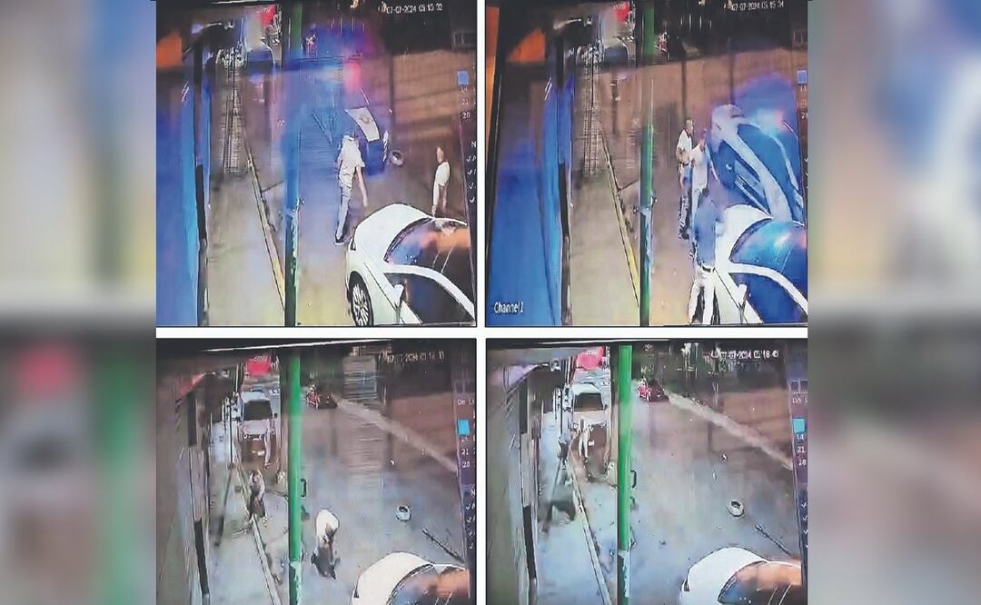 Por defender a su sobrino en Iztapalapa, policía le da un rozón de bala en la cara