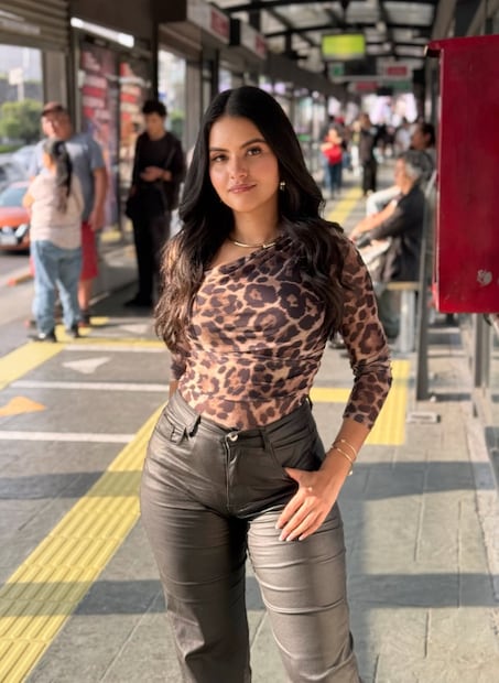 Kariana Colmenero, outfit animal print (Foto: Instagram)