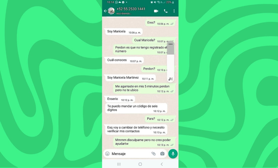 Se hacen pasar por alguien conocido para hacerte la travesura.