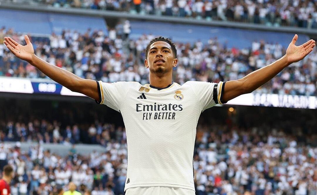 Bellingham rompió marca de CR7 con el Real Madrid tras anotar doblete ante Osasuna