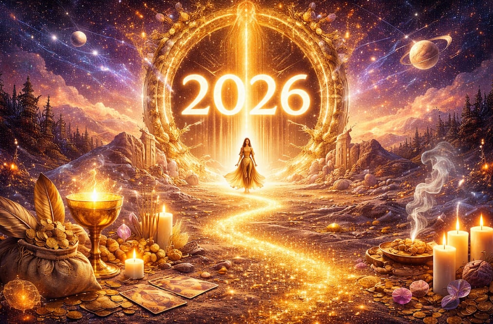 Rituales de Año Nuevo 2026: Guía espiritual para atraer abundancia y nuevos comienzos (Foto: Creada con IA)