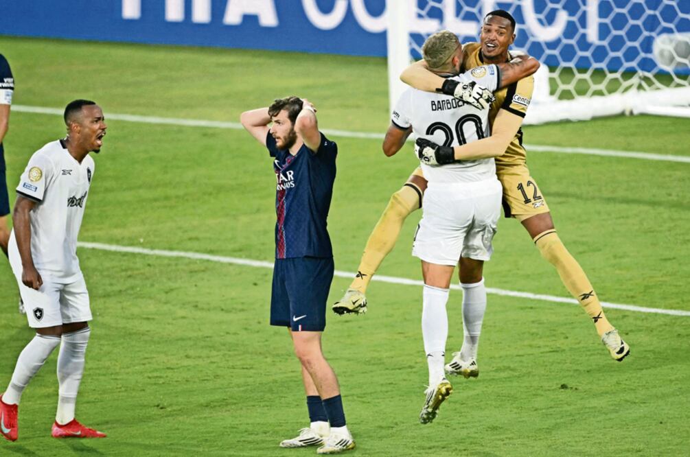 PSG es derrotado en el Mundial de Clubes (Foto: AFP)