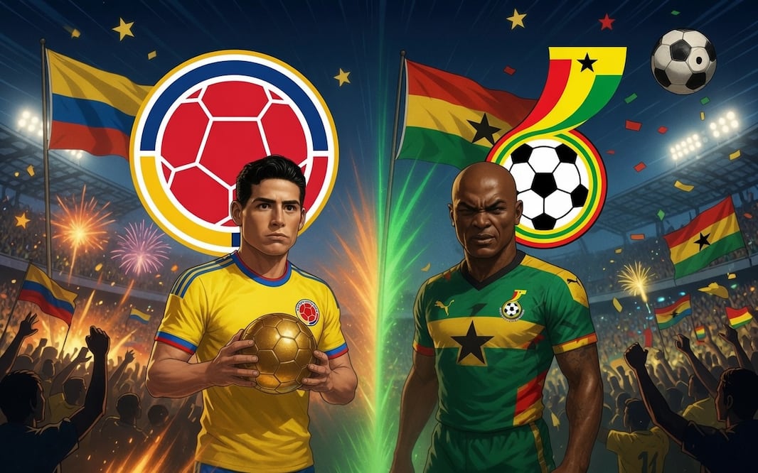 Colombia vs Ghana