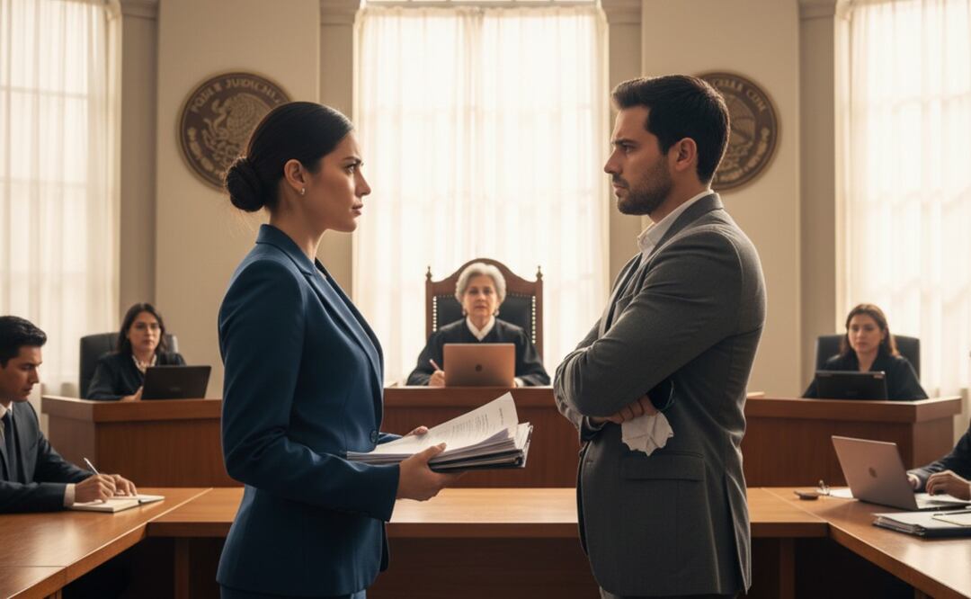 Imagen ilustrativa: IA (Se burlaba de su ex y lo citaron ante un juez: Así se salvó de la cárcel por la pensión alimenticia)