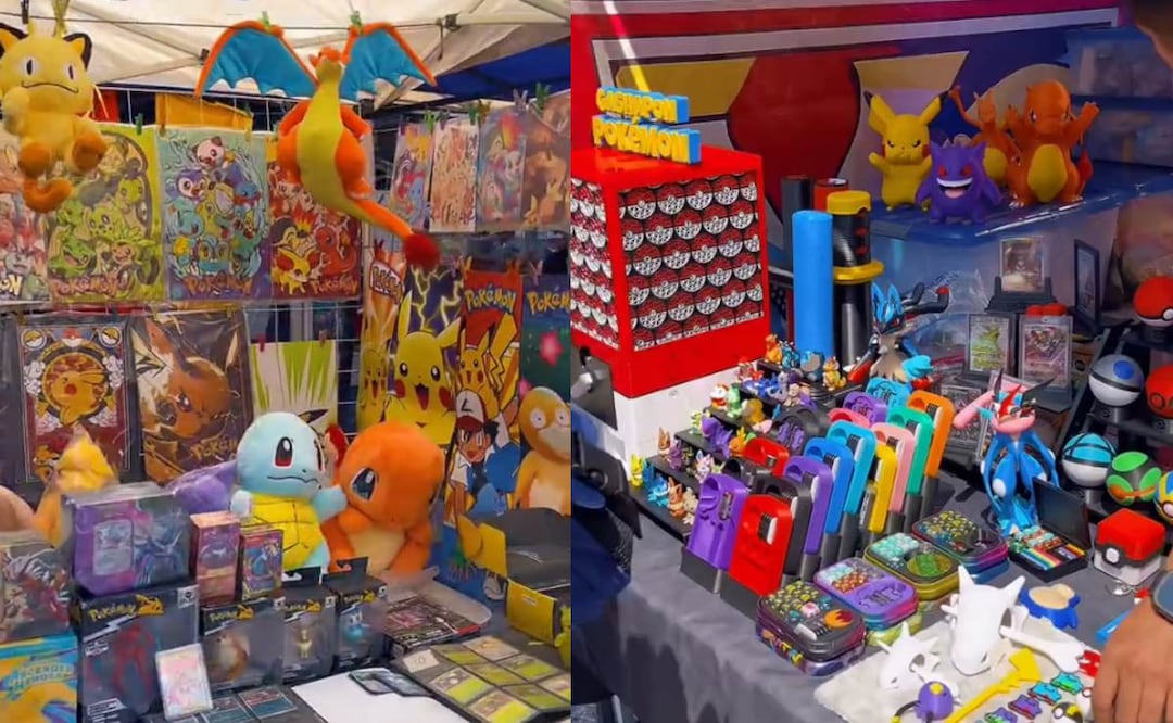 ¿Dónde está el Tianguis Pokémon de CDMX? Ubicación, horarios y cómo llegar en Metro (Foto: Captura de video de TikTok)