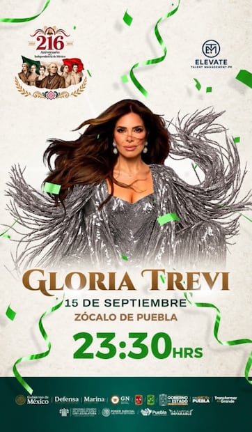 ¡Por Gloria Trevi, hasta desvelada! Fans llegan desde medianoche al Zócalo de Puebla
Foto: Redes Sociales