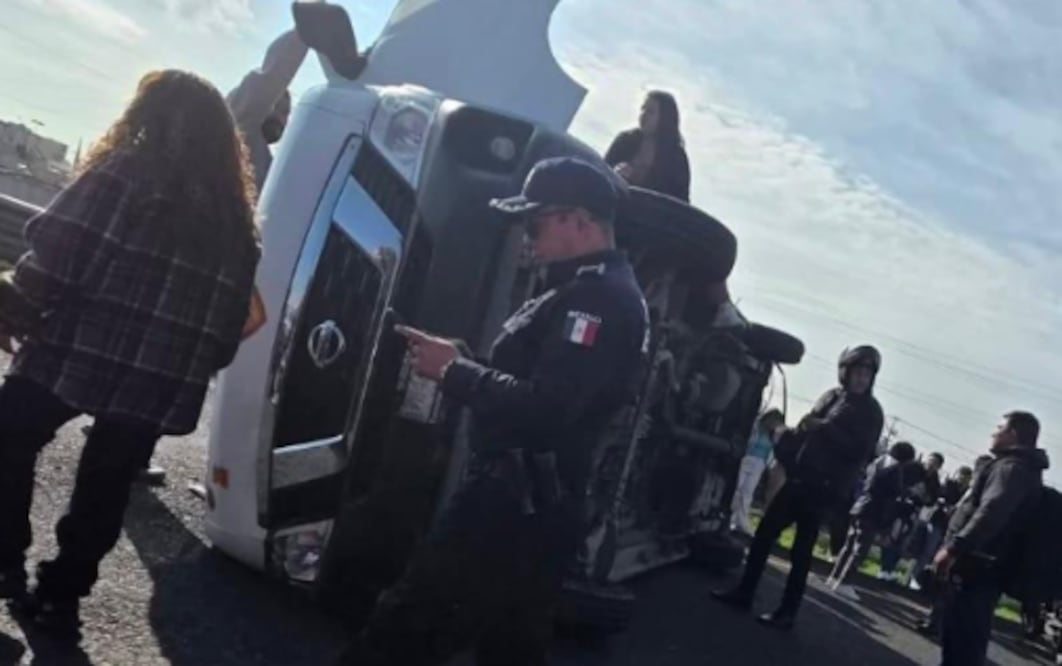 ¡Tragedia en la México-Pachuca! Mujer al volante deja a pasajera al borde de perder el brazo (Foto: Yara Silva)