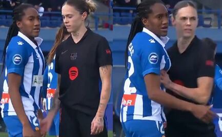 VIDEO: Acusan a jugadora del Barcelona de toquetear a su rival en pleno partido