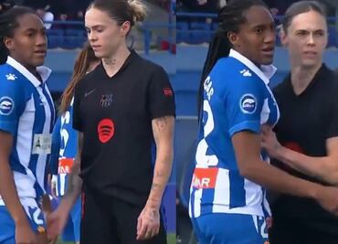 VIDEO: Acusan a jugadora del Barcelona de toquetear a su rival en pleno partido