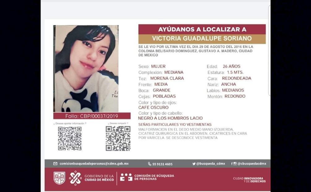 Dan 75 años de prisión a enfermero que desapareció a su esposa, en GAM; no ha sido localizada
Imagen: Especial