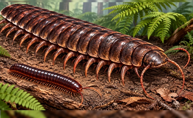 ¿Le tienes fobia a los milpiés? Su antepasado fue el invertebrado más grande que habitó en la Tierra