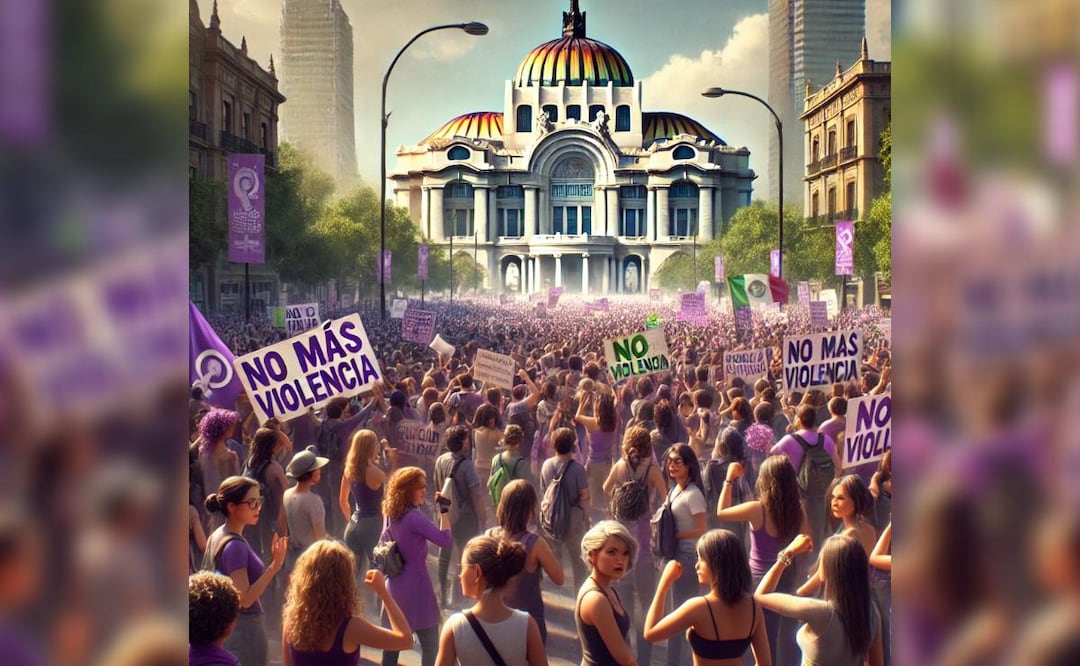 8M: derechos de las mujeres (Foto: Creada con IA)