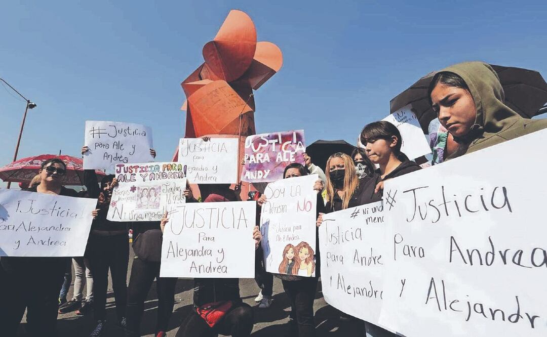 El agresor de las hermanas Andrea y Alejandra sigue prófugo y familiares y amigos exigen justicia 
