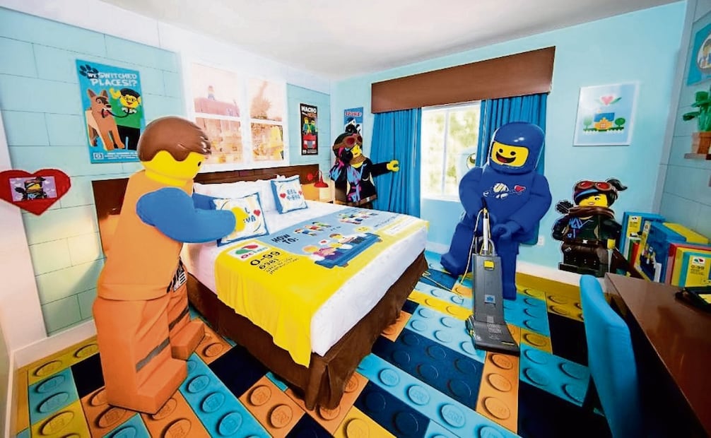 Legoland hotel Billund, Dinamarca . Foto: Especial