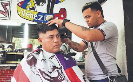 El sueño americano que se volvió mexicano: Venezolanos emprenden con barbería en la CDMX