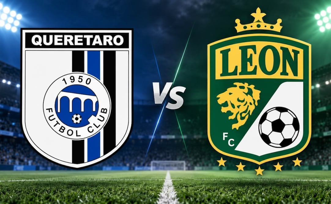 Querétaro FC vs León FC. Foto: IA