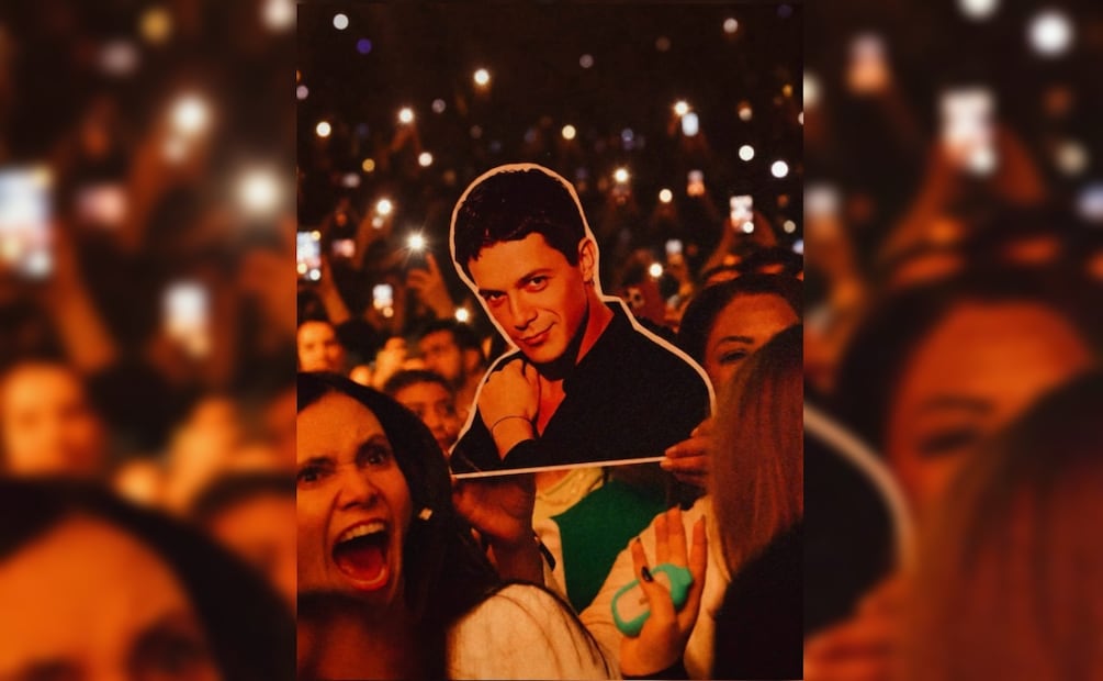 Fans de Alejandro Sanz en el estadio GNP. Foto: Cortesía