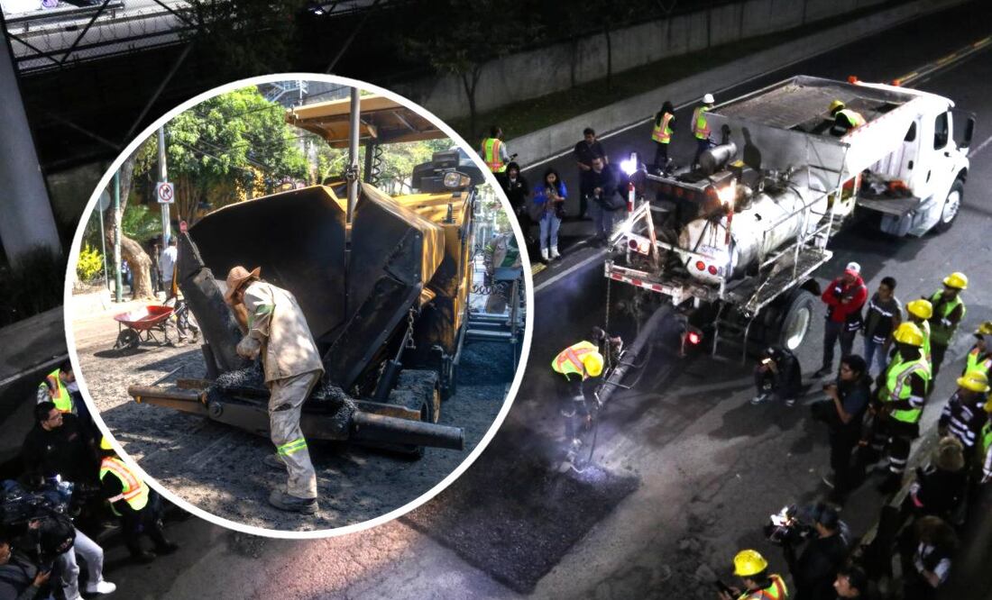 Foto: Cuartoscuro (CDMX anuncia "Cualli Ohtli": Programa de pavimentación para vialidades ¿Habrá afectaciones al tránsito? )
