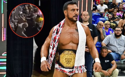 Alberto del Río fue suspendido 6 meses; agredió a un aficionado y terminó señora en hospital 
